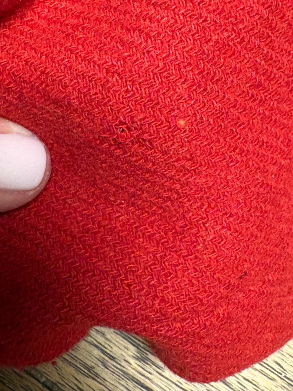 Banana Republic Red Double-Breasted Peacoat - Picture 5 of 7